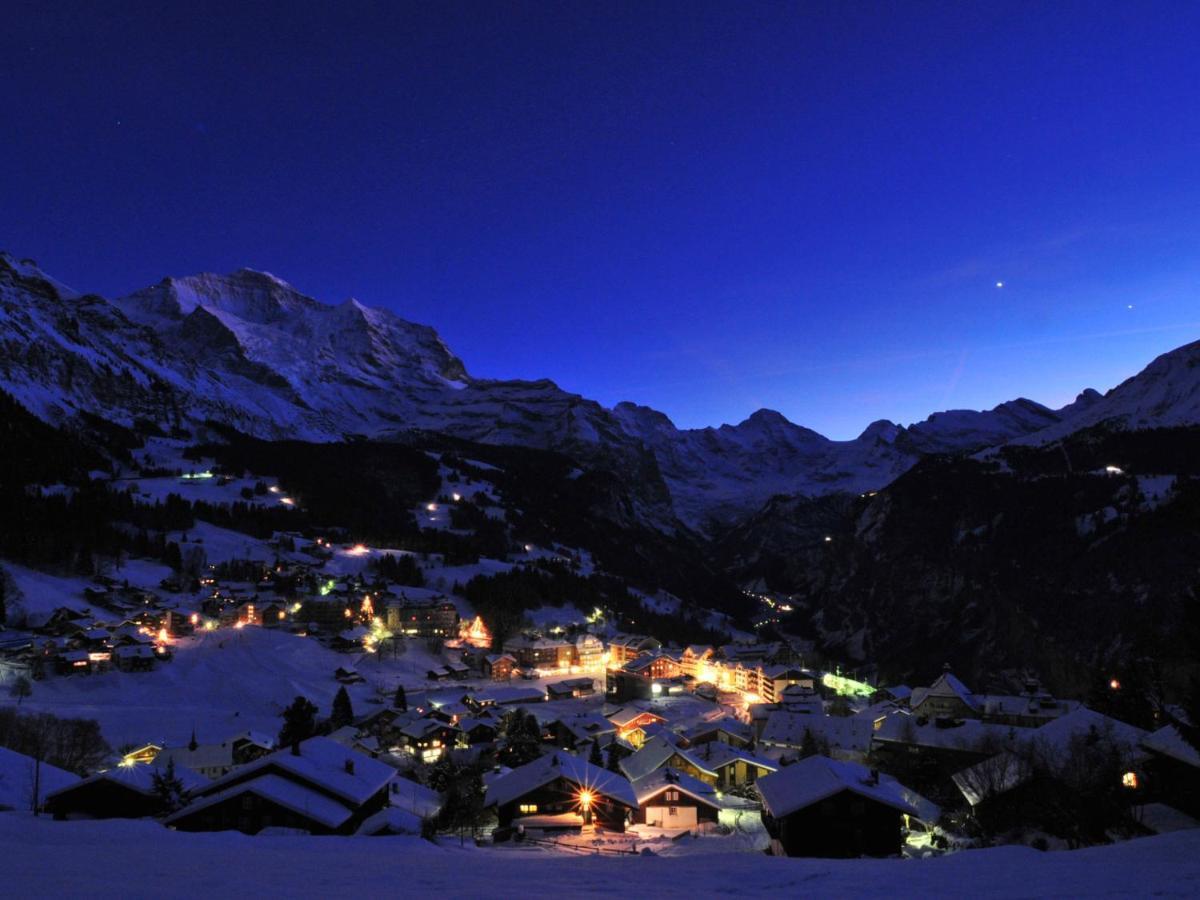 Apartment Panoramapark Soleil Haus D Apt 3 By Interhome Wengen Buitenkant foto